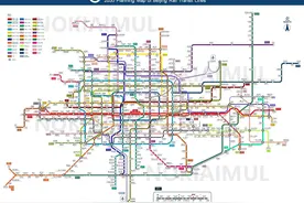 2035年北京轨道交通超2500公里；热心网友制作高清线路图(收藏)图片