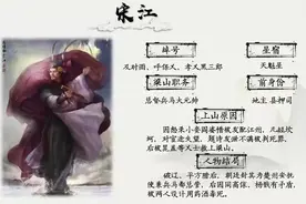 水浒一百零八将详细介绍，全在这里了。图片