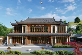 云栖建筑丨10款中式合院案例集锦，国人最爱中国风图片