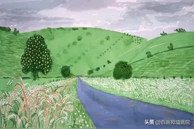 大卫·霍克尼画作赏析图片