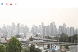 温哥华再迎36°C高温！雾霾接踵而至，斯坦利公园烧起来了图片