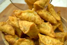 路边摊1元1个的菜角，手把手教你在家做，外脆内鲜，一顿6个不够图片