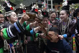 贵州有一种喝酒方法叫高山流水，喝得你不要不要的图片