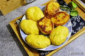春天了，怕长胖就常吃这小饼，食材3样，低脂饱腹，胃里舒服图片