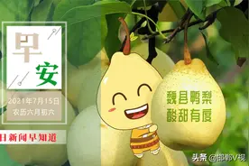第六届河北省旅发大会LOGO和吉祥物公开评选！主城区背街小巷架空线缆集中整治 7月15日 邯郸新闻早餐图片