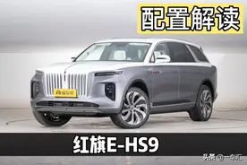 豪华大型电动SUV，红旗E-HS9配置解读，论气场“难逢对手”图片