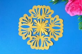 菊花怎么剪漂亮，看图学剪纸，教程简单易懂图片