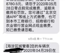 8780.5元！女子路侧停车收到天价缴费单图片