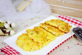 简单的土豆玉米饼，早餐不愁吃点啥，鲜香美味营养高图片
