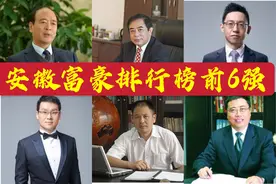 安徽2021最新富豪排行榜，合肥占一半，14人身价超百亿图片
