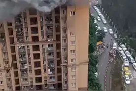 突发！13楼火灾，23岁女子不幸从楼上坠亡！图片