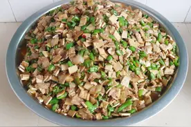 河南开封杞县农村最爱吃的大家锅菜，制作方法！图片