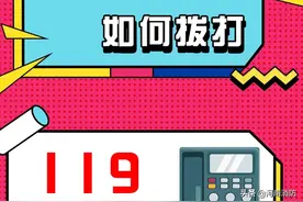 火灾报警119，消防救火不收费图片