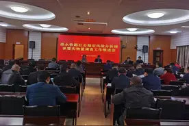 大祥区召开邵永铁路社会稳定风险分析座谈暨实物量调查工作推进会图片