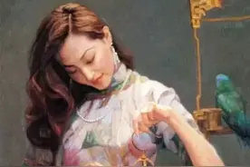 陈逸飞54岁娶25岁模特为妻，请枪手作画，一生传奇却英年早逝图片