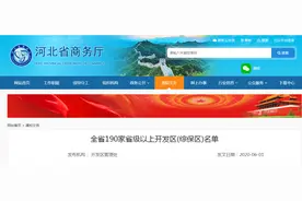 唐山21家！河北省级以上开发区（综保区）名单来了！图片