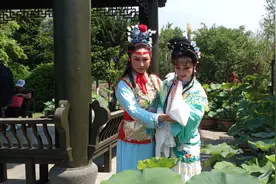戏曲快闪，宝黛初会，断桥初遇，十八相送，还有老渔翁也来了图片