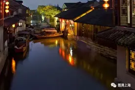 环淀山湖古镇图片
