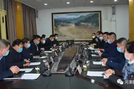 李晓武与山西建投集团倪华光一行座谈 就城市基础设施建设、矿山治理等工作进行交流图片
