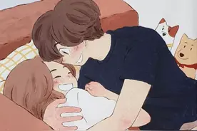 夫妻同床睡觉时：男人对你做这三个动作，说明他已经深爱你入骨图片