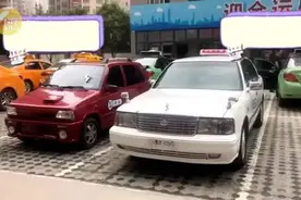 西安30年前皇冠出租车你见过吗？快戳视频看它的“自我介绍”图片