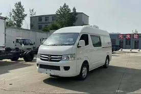 国六福田G7双排药品运输车图片