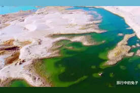 极旱的塔克拉玛干沙漠，现在“碧波荡漾”，有望成肥沃绿洲？图片