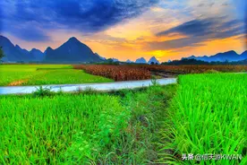 自驾游崇左大新，小众路线上的边陲县城，显山不露水的田园风光图片