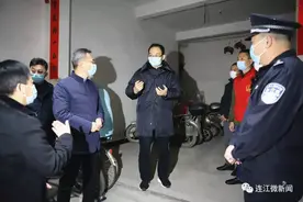 县长郑立敏调研疫情防控及复工复产工作图片