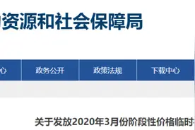 关于发放2020年3月份阶段性价格临时补贴的通知图片
