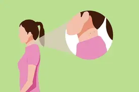 为什么脖子两侧会出现“小肉粒”？是出了什么问题？图片