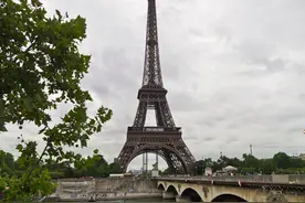 欧洲旅游怀旧系列66，巴黎埃菲尔铁塔图片