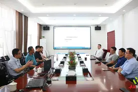 长治经开区：李文斌与北京东土科技负责人座谈图片