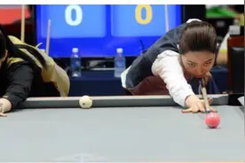 中韩“九球天后”潘晓婷与车侑蓝的比拼，你觉得谁最美？图片