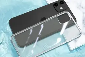 简约透明iPhone 11手机壳，高清通透呈现裸机质感图片