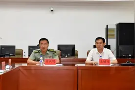 八一•系列报道之十|省退役军人事务厅向驻长部队报告工作图片