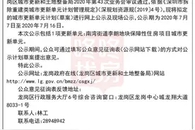 华嵘龙岗区“工改保”项目拟立项，占地超6万㎡图片