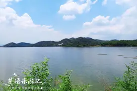 浙江省这个水库变身云湖，水上栈道美不胜收，湖畔有美丽乡村图片
