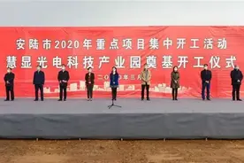 安陆30个重点项目开工，规上企业全部复工图片