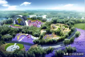 太“绣”了！百亩花海、熊猫双层滑梯、水上旋转木马，下半年就能嗨玩图片