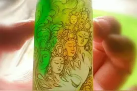 精品黄加绿翡翠的俏色设计来这里看看，惊艳！图片
