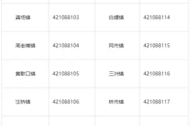 最新！湖北省民政厅公布监利市下辖各乡（镇） 行政区划代码图片