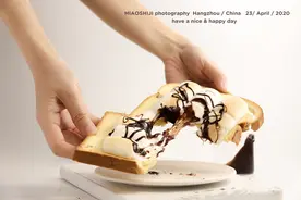 教你吐司新吃法，不加火腿，不刷奶油，吃起来绵软可口还能拉丝图片
