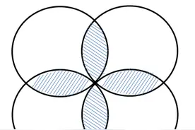 求花瓣型阴影部分面积图片