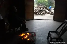 在陕西大山偶遇当地老乡：祖上是江西人，落脚陕西两百多年了图片