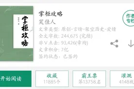 《掌柜攻略》：一本古代言情小说，年龄不是差距，真爱克服一切图片