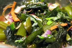 既低脂又有饱腹感的裙带菜，这样做非常美味图片