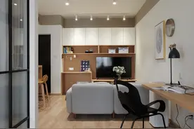参观了这套45㎡的房子之后，感觉我的小户型有救了图片