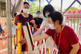 督学在行动 有序迎复学——记责任督学莅临洗墨池幼儿园检查指导复学准备工作图片