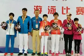临颍：13岁姑娘游泳小将吴月儿，获得全运会决赛资格图片
